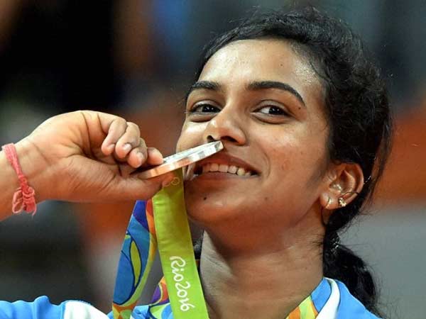 18वें एशियाई खेलों में खेल रही सिंधु