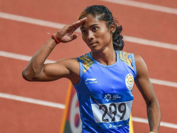 हिमा दास से एडिडास ने किया है करार 