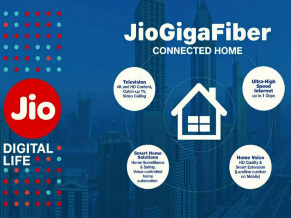 इन शहरों में मिलेगी जियो फाइबर की सुविधा 