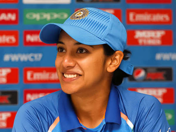 रैंक नंबर 90 पर स्मृति मंधाना