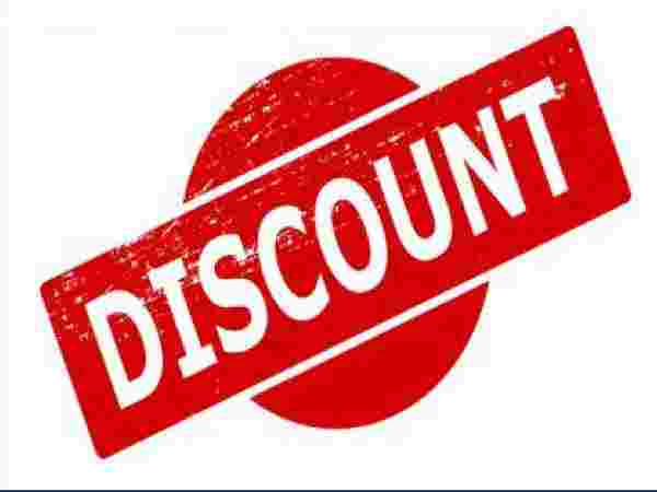  ऑनलाइन फूड आर्डर पर भी छूट 