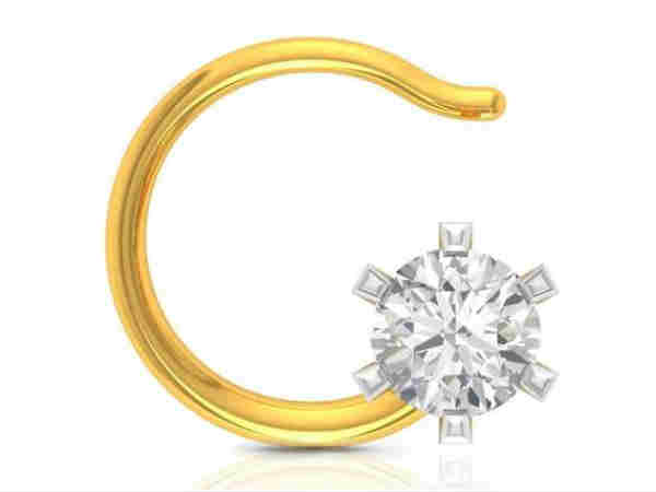 कल्‍याण ज्‍वेलर्स नोज पिन 