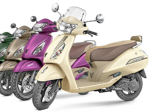 टीवीएस के सस्ते स्कूटर :