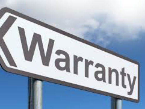 मिलेगी साल भर की वारंटी