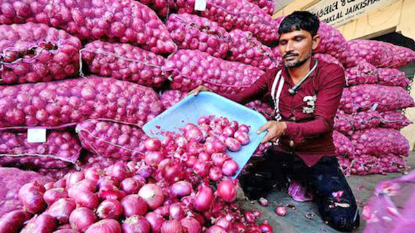 40 percent export duty on onions