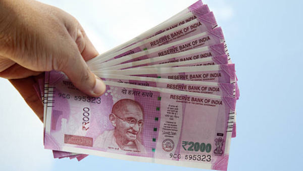 Date of replacement of Rs 2000 note