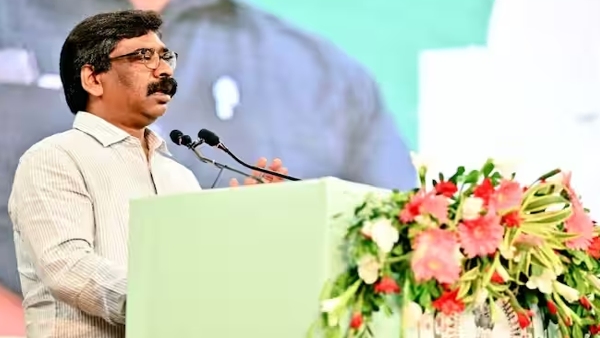  CM Hemant Soren Chatra visit