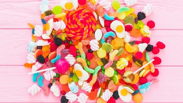 candies and tofees