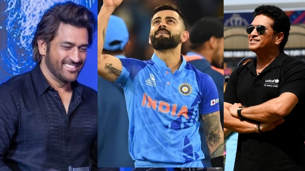 MS Dhoni Virat Kohli Sachin Tendulkar
