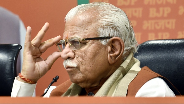 haryana cm manohar lal khattar