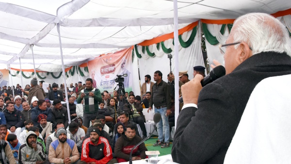 युवाओं को ठेकेदार बनाने के लिए हरियाणा सरकार दे रही ट्रेनिंग