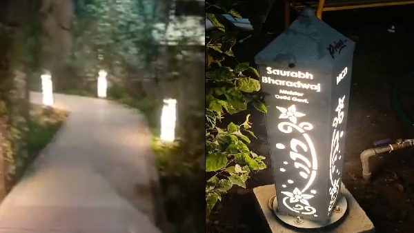 lighting streets of Gangotri Apartment 