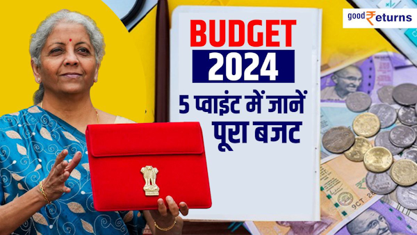Budget 2024 in 5 points