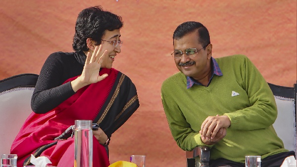  CM Arvind Kejriwal and Minister Atishi 
