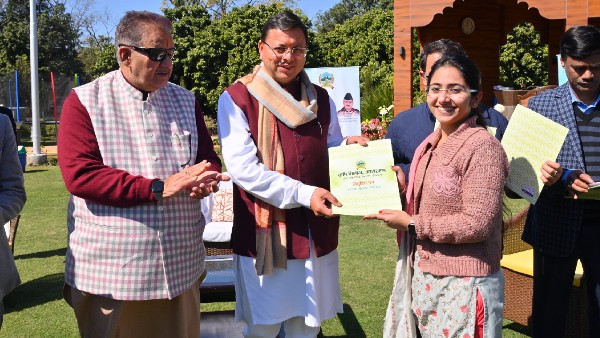 CM Dhami distributes appointment letters