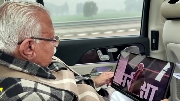 haryana cm manohar lal khattar