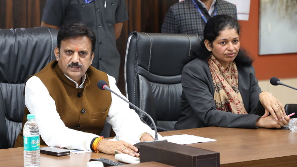 Deputy Chief Minister Rajendra Shukla