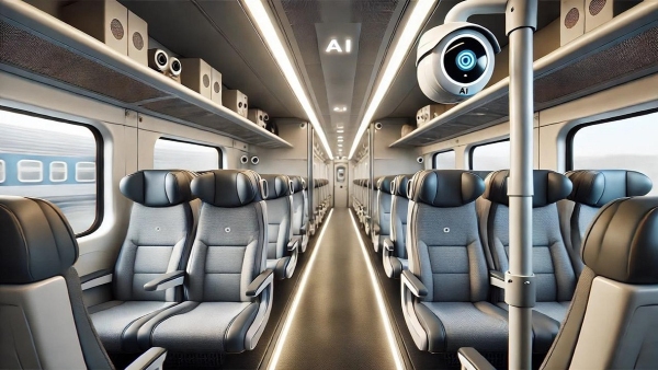 CCTV installation in trains