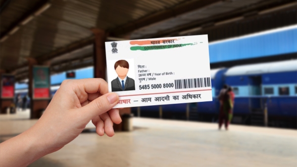 Aadhaar Varified IRCTC
