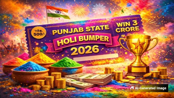 Punjab State Holi Bumper Lottery 2026