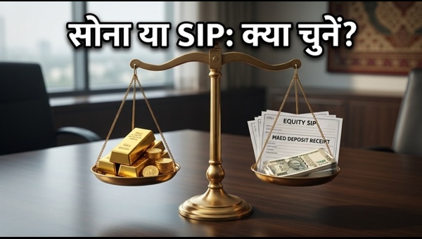Gold vs Equity SIP: Which is the Best Investment Option for Wealth Creation in India?