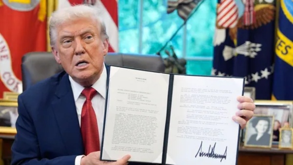 Trump Imposes 100  Tarrif