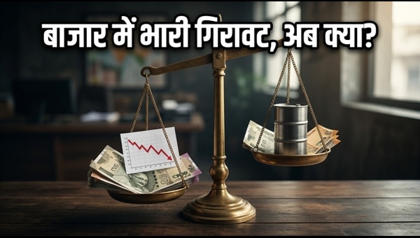 Stock Market Crash: Sensex and Nifty Volatility Amid Rising Crude Oil Prices and FII Sell-off