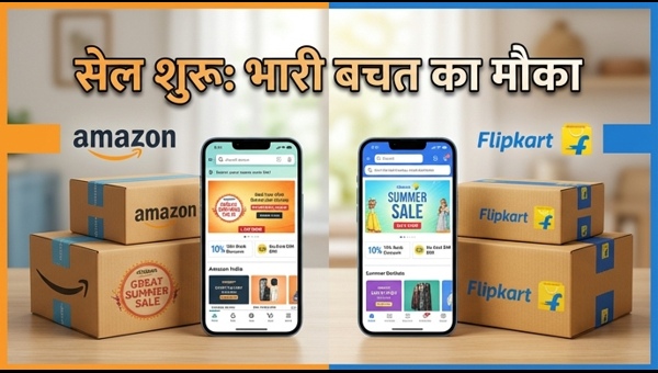Amazon Great Summer Sale 2026 vs Flipkart Sasa Lele Sale: Best Bank Offers, Discounts & Deals to Save Big