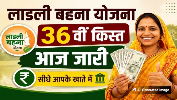 Ladli Behna Yojana 36th Kist