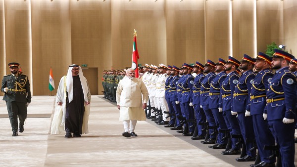PM Modi in UAE