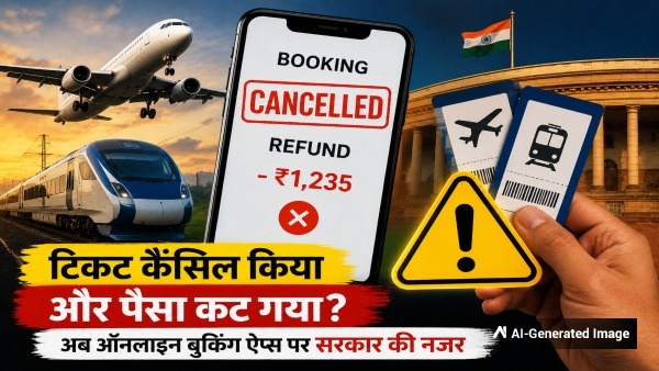 Flight-Train Ticket Refund