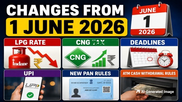 Changes From 1 June