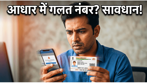 Aadhaar Card Mobile Number Update: How to Change Wrong Number Linked to Aadhaar in 2026