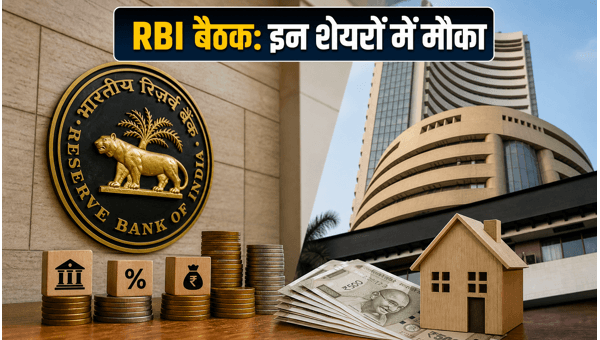 RBI MPC Meeting 2026: Top Rate-Sensitive Stocks to Watch for Intraday Gains Before RBI Policy Decision