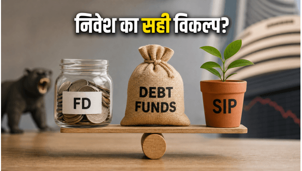 Sensex Market Crash: Should You Choose FD, SIP, or Debt Funds? Best Investment Strategy for 2026 Sensex Market Crash: Should You Choose FD, SIP, or Debt Funds? Best Investment Strategy for 2026