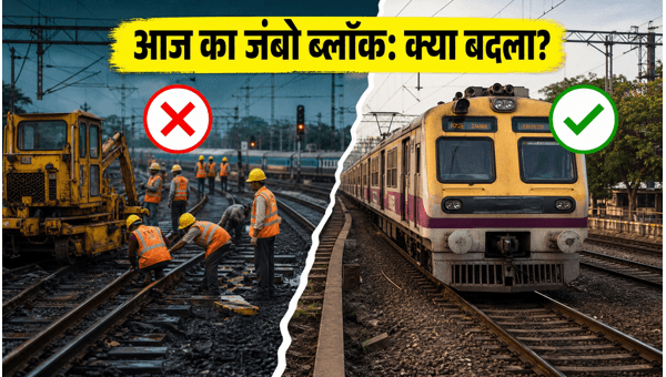 Western Railway Jumbo Block Today: Churchgate to Mumbai Central Train Schedule and Delays 2026