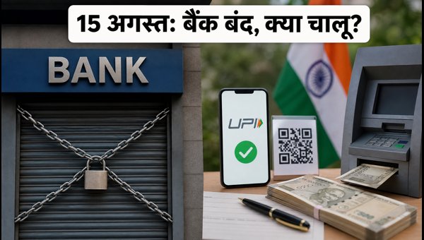 Bank Holidays 15 August 2026: UPI, IMPS, and Banking Services Status - What You Need to Know