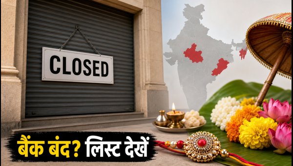 Bank Holidays August 2026: Check State-Wise List for 26 and 28 August Closures