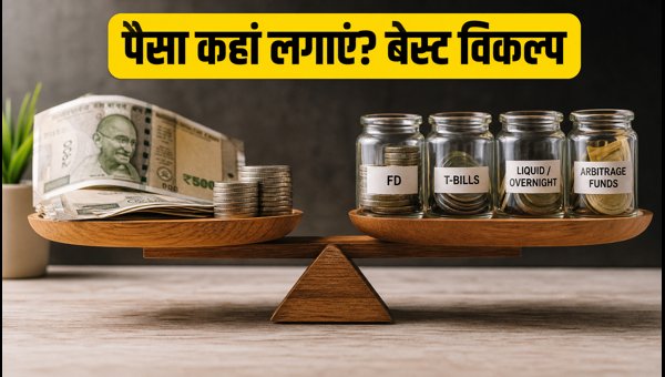 Best Short-Term Investment Options 2026: FD vs T-Bills vs Liquid & Arbitrage Funds Explained