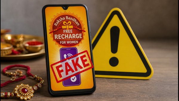 Viral Free Recharge Scam on WhatsApp for Raksha Bandhan 2026: PIB Fact Check and Safety Tips