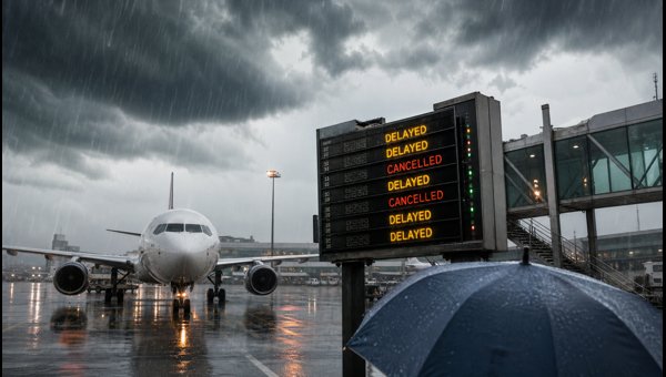 Delhi Airport Flight Status: Heavy Rain Disruptions, Flight Delays, and Travel Advisory for Today 2026