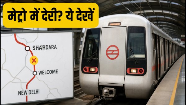 Delhi Metro Red Line Update: Technical Glitch Causes Delays, Check Alternative Routes for Commuters Delhi Metro Red Line Update: Technical Glitch Causes Delays, Check Alternative Routes for Commuters