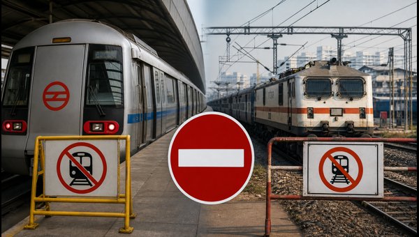Delhi Metro Update 10 October 2026: 45 Stations Closed and Train Cancellations - Travel Advisory