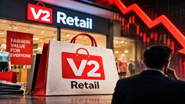 V2 Retail Share Crash V2 Retail Share Crash