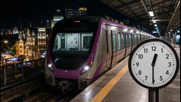Mumbai Metro Line 2A and 7 Night Service Update: Last Chance for Extended Timings Tonight