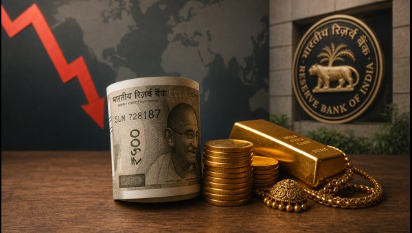 Rupee Depreciation Impact: How Falling Rupee Affects Gold, NRI Remittances, and Investments in 2026 Rupee Depreciation Impact: How Falling Rupee Affects Gold, NRI Remittances, and Investments in 2026