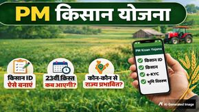 PM Kisan Yojana: पीएम किसना योजना की 23वीं किस्त पर नया नियम, किसान ID नहीं तो रुकेगी ₹2000 की किस्त
