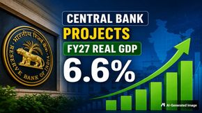 GDP Growth Forecast: FY27 के लिए GDP पर RBI का बड़ा फैसला, 6.9% से घटाकर 6.6% किया अनुमान