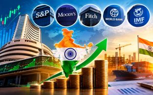 Indian Economy: S&P, Moody’s, Fitch ने FY27 के लिए 7% किया अनुमान!