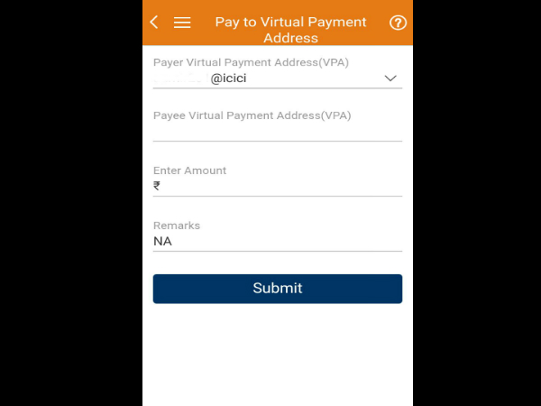 Pay to virtual address